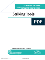 Striking Tools: ASME B107.400-2008