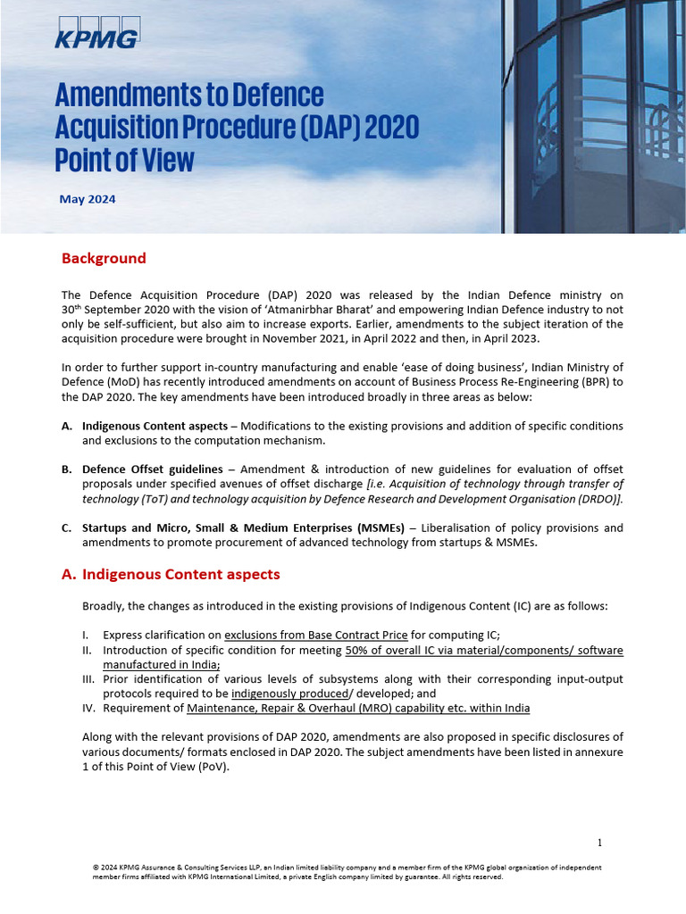 DAP 2020 Amendments Overview | PDF | Procurement | Request For Proposal