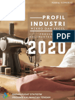 Profil Industri Mikro Dan Kecil Provinsi Kalimantan Tengah 2020