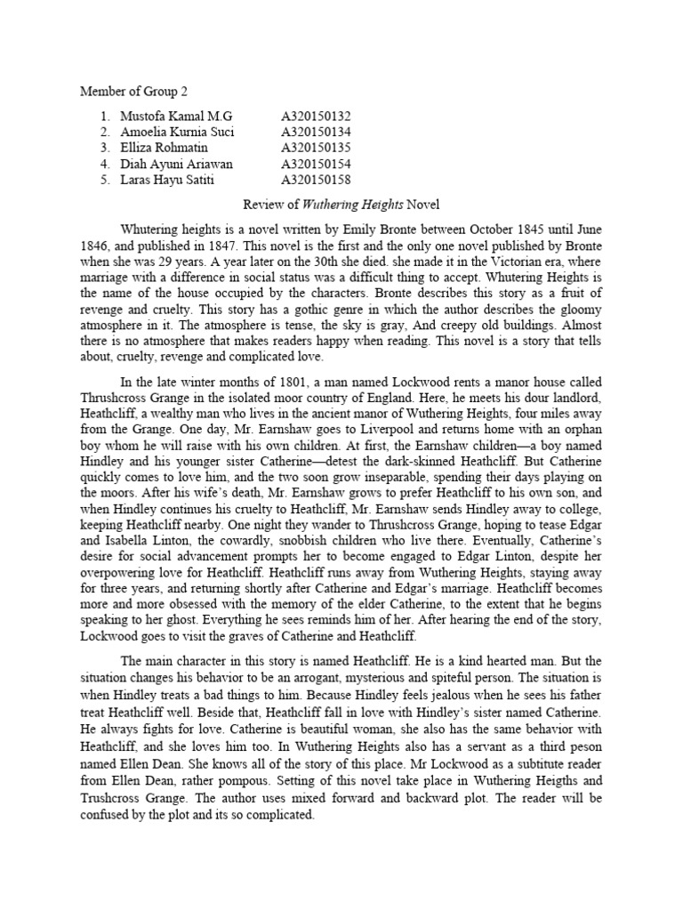 Wuthering Heights visual data 2