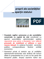 S13.1.Veniturile proprii ale societăţilor ce aparţin statului