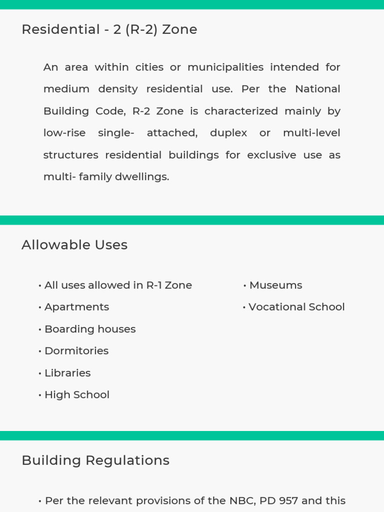 R-2 to R-4 Residential Zone Guide | PDF | Building Code | Apartment