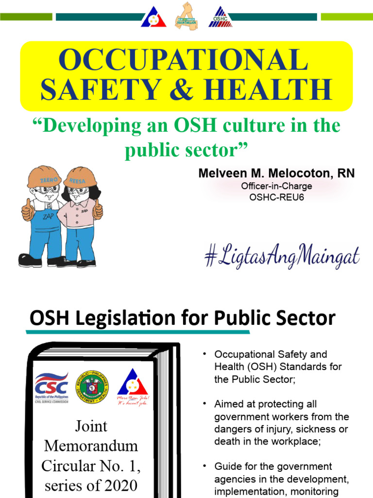 OSH Guidelines for Public Sector Safety | PDF | Occupational Safety And ...