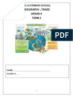 Grade 6 – Geography Trade Workbook Term 2 Workbook 1