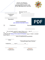 KP FORM 23 - Motion For Execution