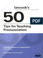 Mark Hancock's 50 Tips For Teaching Pronunciation