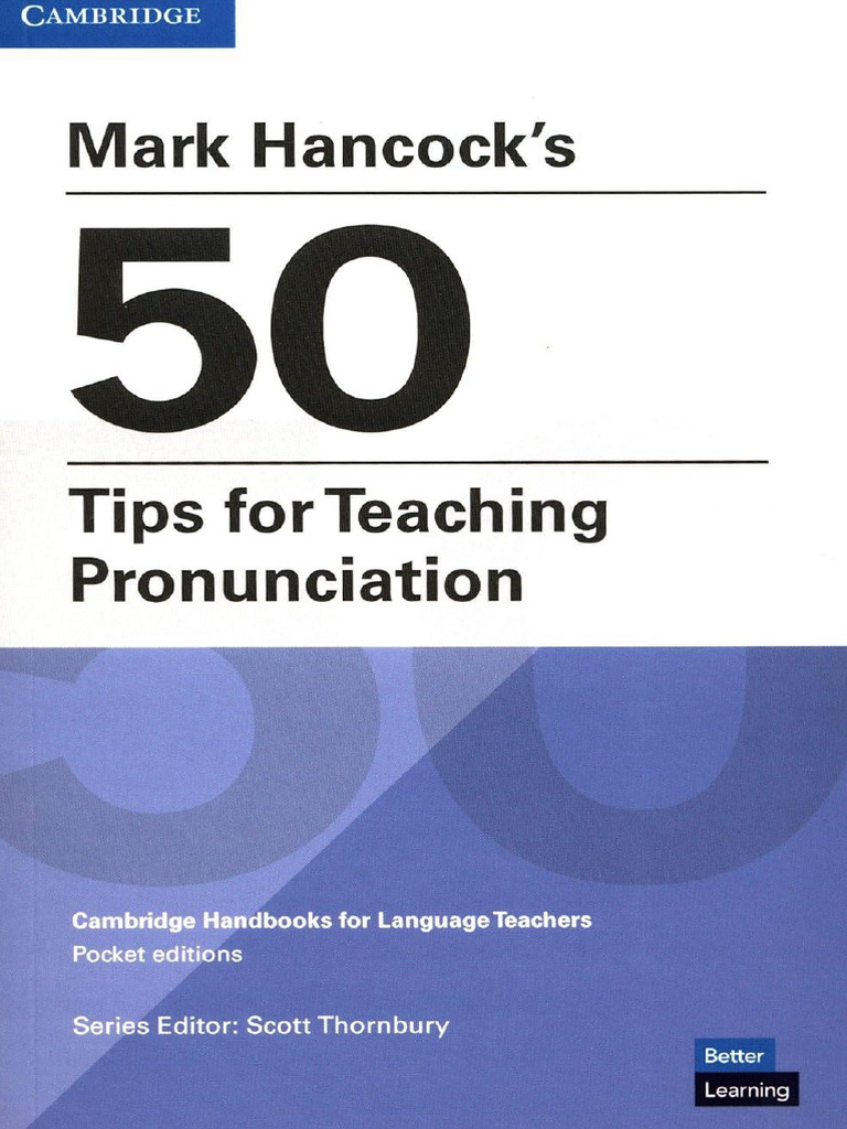Mark hancock s 50 tips for teaching pronunciation pdf english