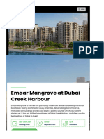 Emaar Mangrove: Waterfront Luxury Redefined at Dubai Creek Harbour