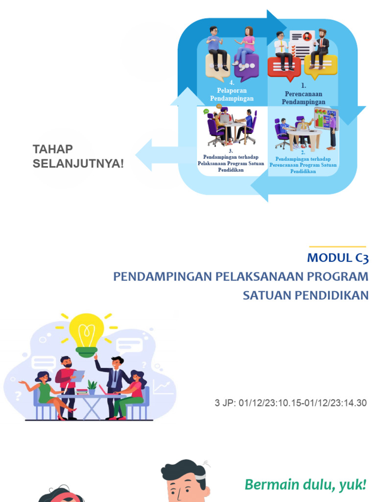 Modul C3 Siklus Pendampingan | PDF