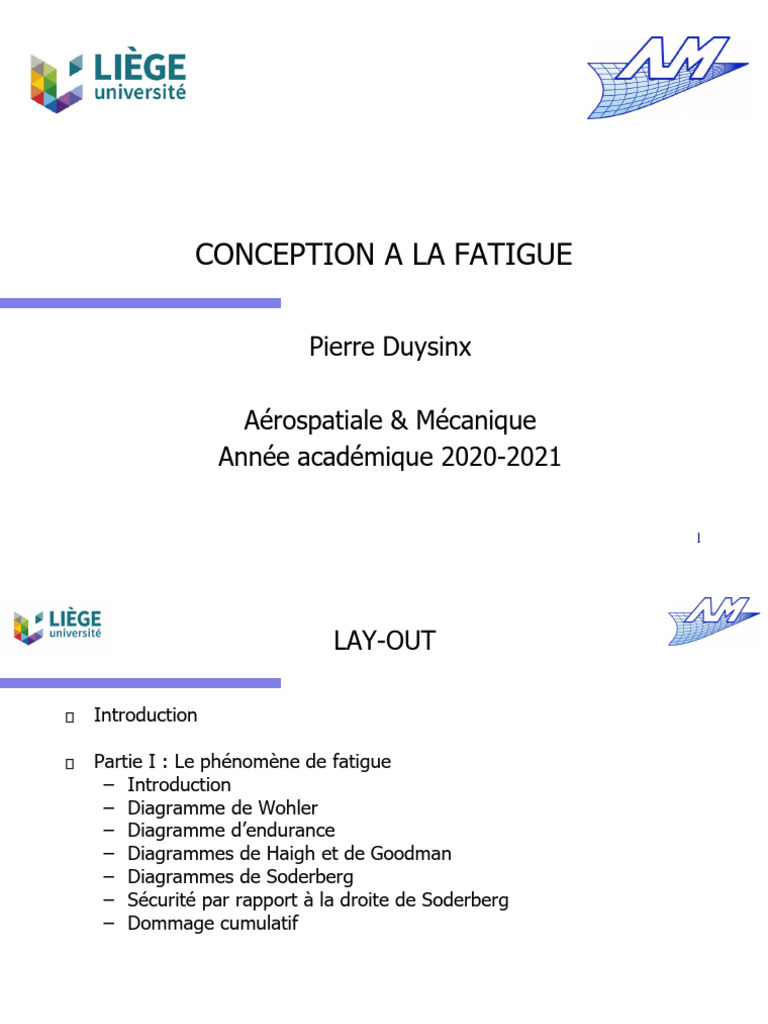 Comprendre la Fatigue des Matériaux | PDF | Fatigue (matériau ...