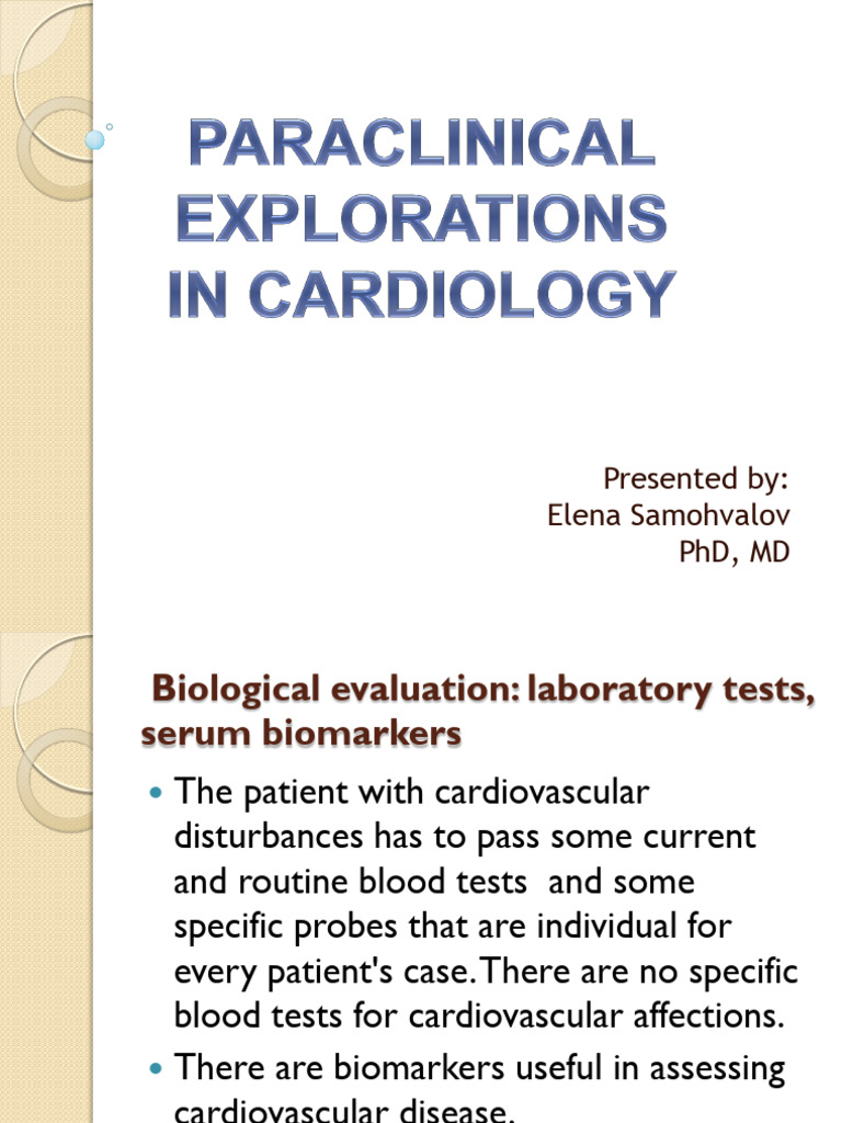 Cardiovascular Biomarkers and ECG Insights | PDF | Electrocardiography ...