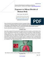 Effects of Exposure To Silicon Dioxide of Human Body-14122023-2