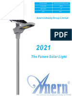 Adjustable Solar Panel Solar Street Light Manual (SL)