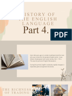 Part 4 - History of the English language 