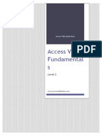 Dokumen - Tips - Access Vba Fundamentals Vba Access Vba Made Easy Access Vba Fundamental
