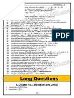 12th Class Guess Papers 2024 Math Long