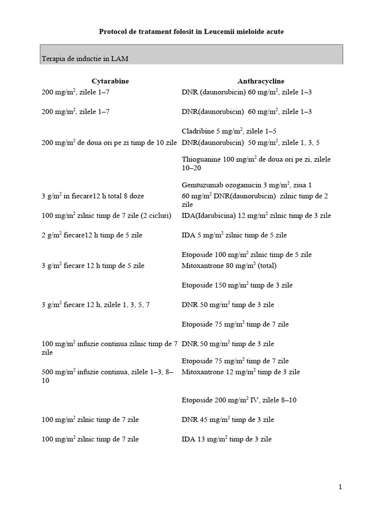Protocol Pdf Chemotherapy Cancer Treatments