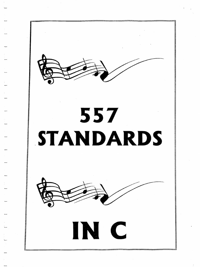 557 Standards in C Jazz Real Book | PDF