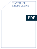 cahier de charge