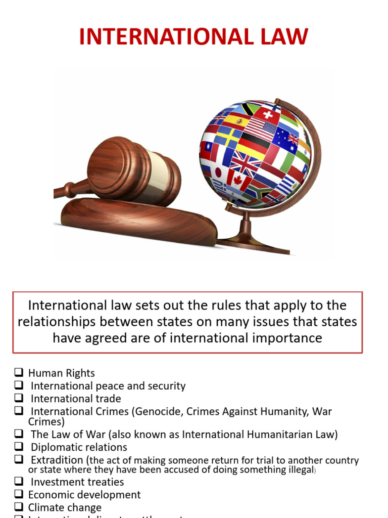 International Law Pdf1 | PDF | Treaty | International Law