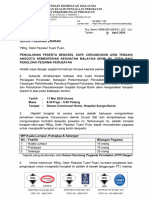 Pencalonan Peserta Bengkel Safe Circumcision (Zon Tengah) Anggota Kementerian Kesihatan Malaysia (KKM) Bil 2 2024 Bagi Penolong Pegawai Perubatan