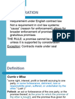 LEC 8 - CONSIDERATION