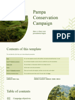 Pampa Conservation Campaign by Slidesgo
