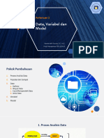 Pertemuan 2 - Data, Variabel Dan Model