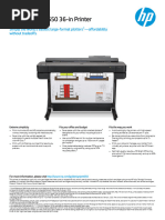 HP Designjet t650 5hb10ab19 Brosura - 611289a444633