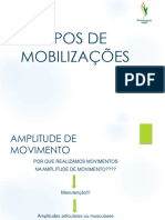 tipos de mobilização articular