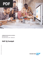 SAP IQ Cockpit en Hanmc