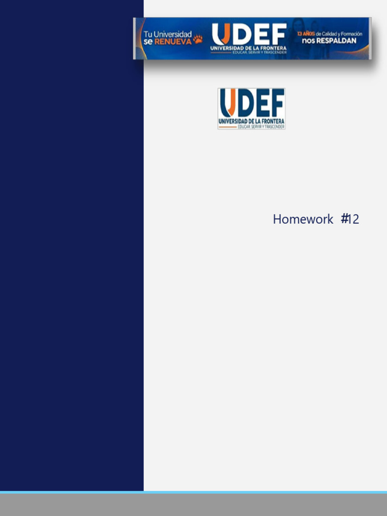 Homework 12 Pdf