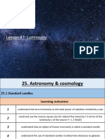 Astronomy and Cosmology