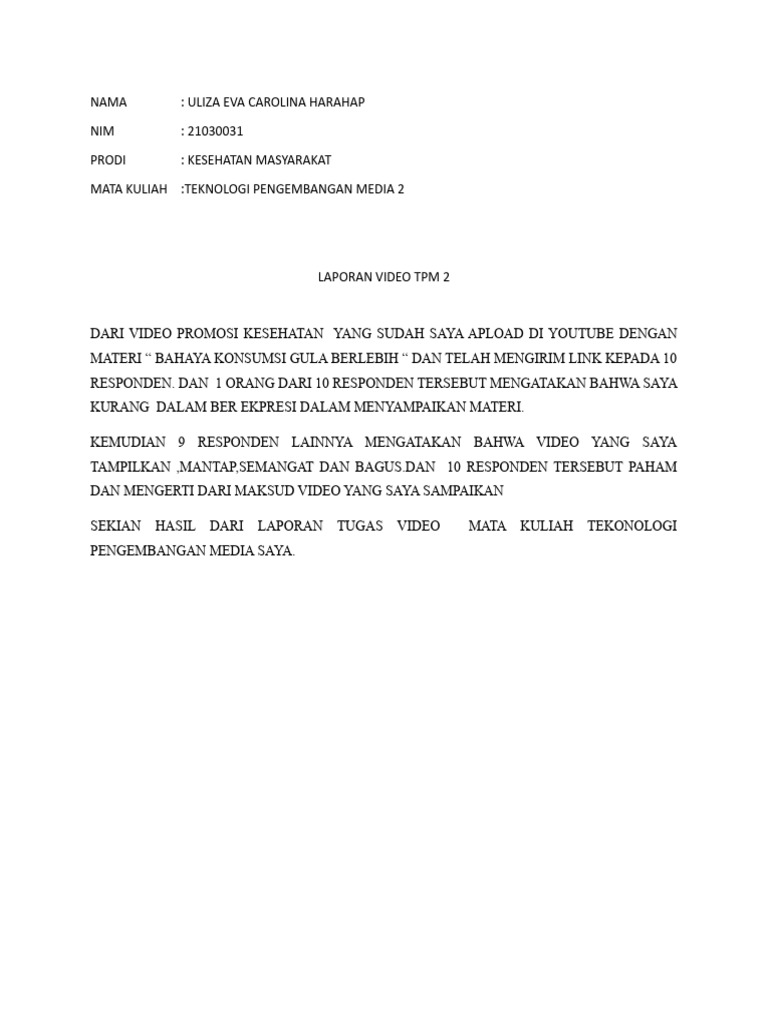 Tpm 2 laporan pdf