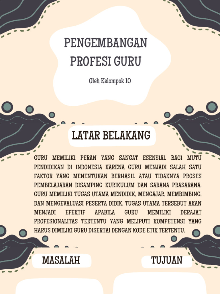 Pengembangan Profesi Guru di Indonesia | PDF | Karier & Perkembangan ...