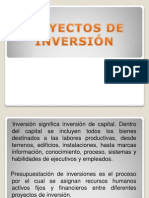 Proyectos de Inversion