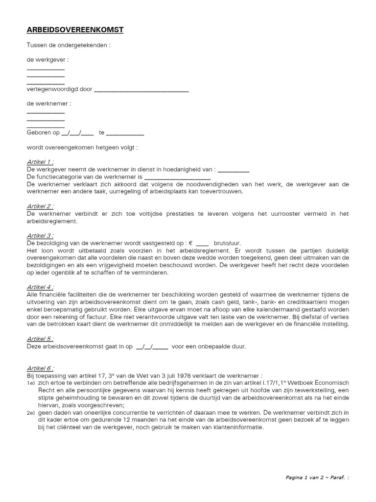 ao-arbeider-voltijds-onbepaalde-duur-pdf