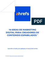 Ebook - 16 Ideas de Marketing Digital