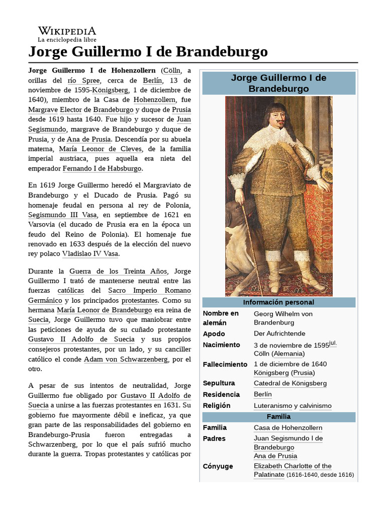 Guillermo I de Brandeburgo PDF