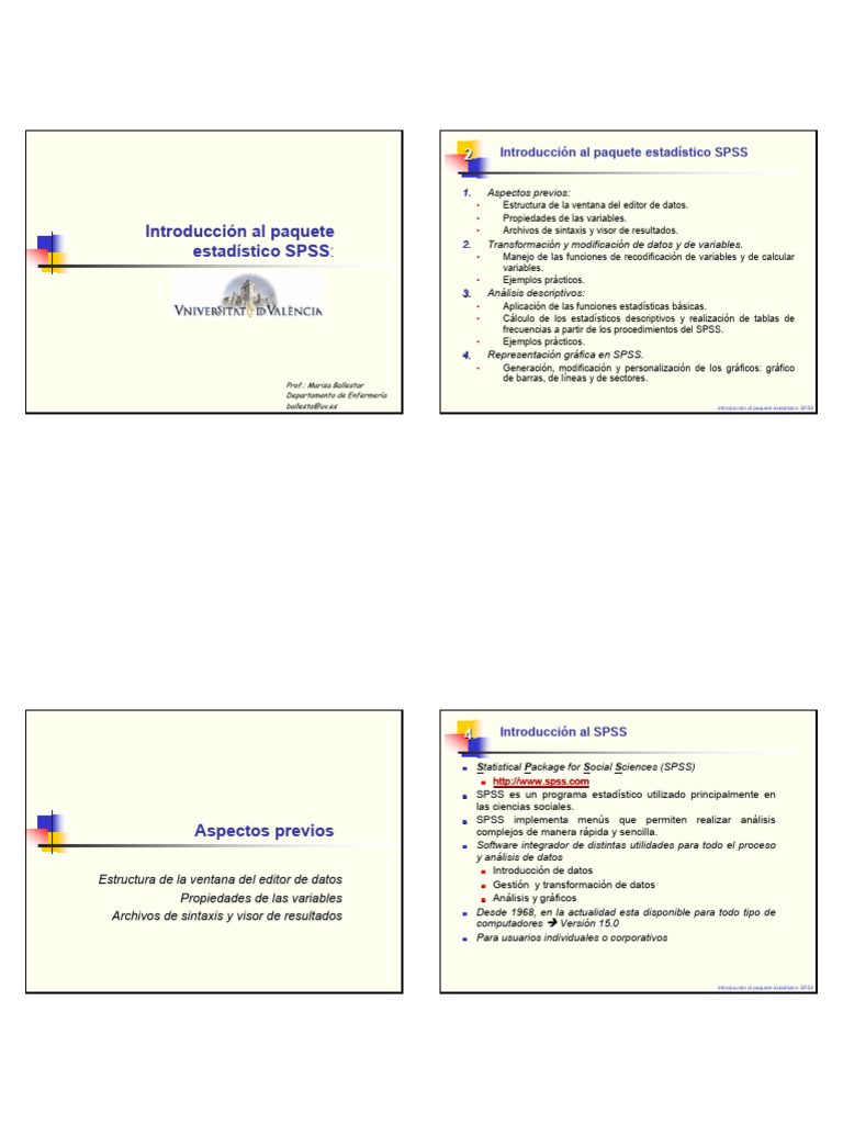 Gu a para usar programa epidemiol gico spss descargar gratis pdf