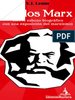 V.I. Lenin | Carlos Marx (Breve esbozo biográfico con una exposición del marxismo)