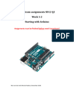 SD12 Q2 Assignments - Week 1-2 - Introduction To Arduino