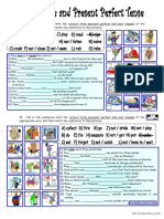 Past Simple Tense and Present Perfect Tense - Fully Editable - With Key