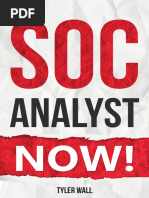 Book - SOC Analyst NOW!