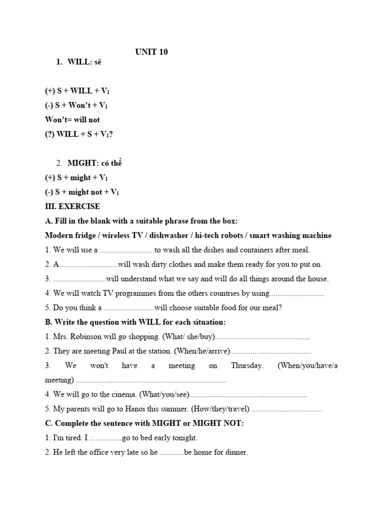 Unit 10 | PDF