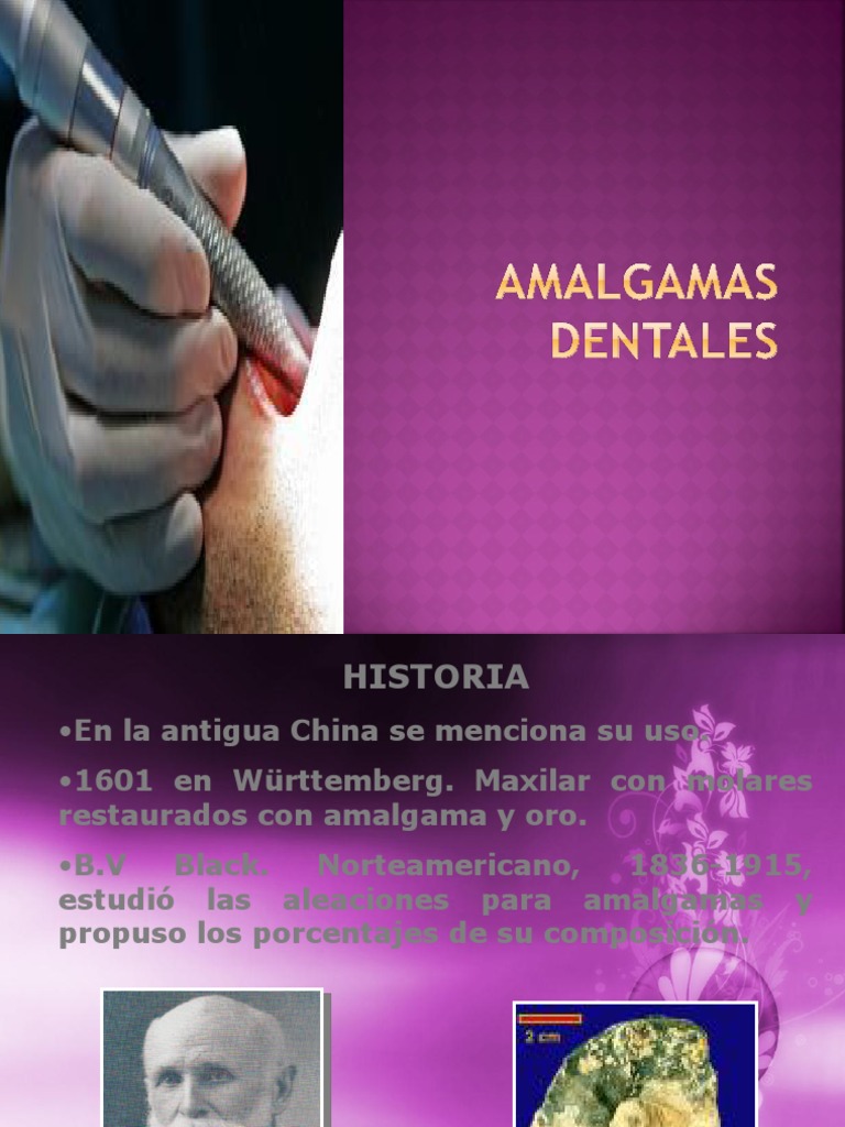 AMALGAMAS DENTALES Mercury (Element) Copper