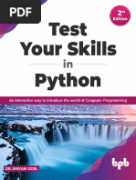 Test Your Skills in Python