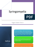 Tugas Vistim - Syringomyelia