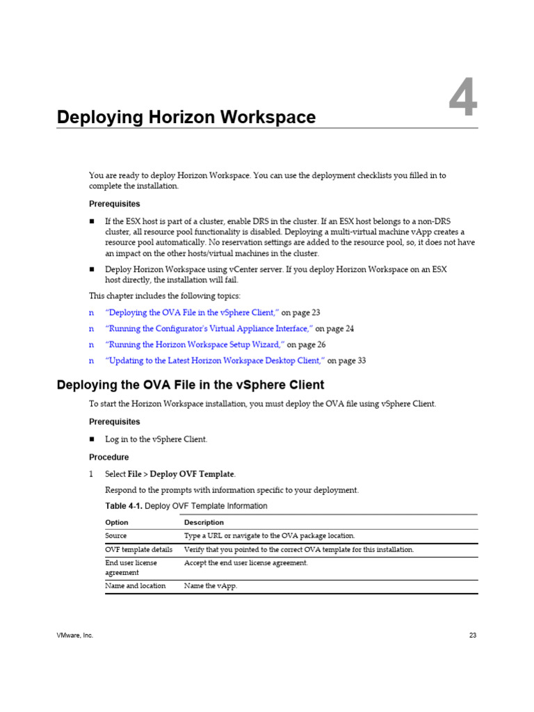 Horizon Workspace Deployment Guide | PDF | Active Directory | World ...