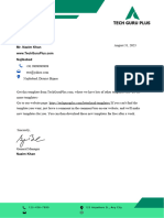 Simple Letterhead Template Word